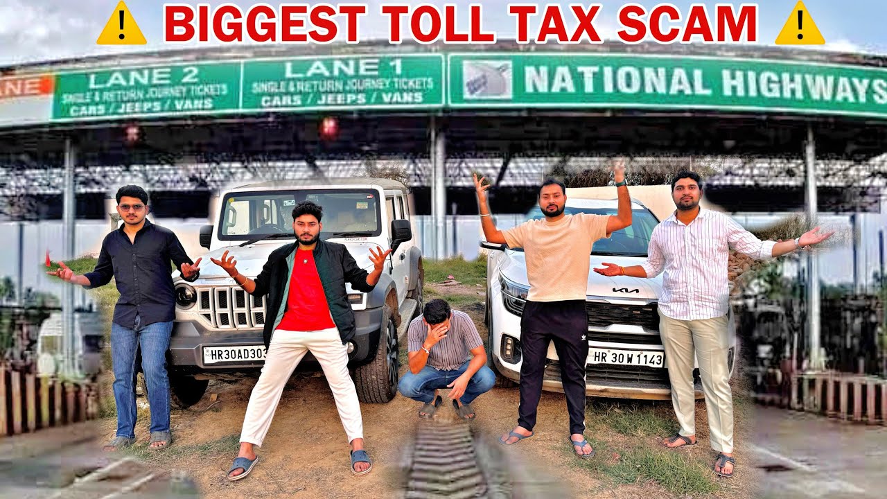 This is the BIGGEST TOLL TAX SCAM in India 🇮🇳 पैसे लूटो अभियान !