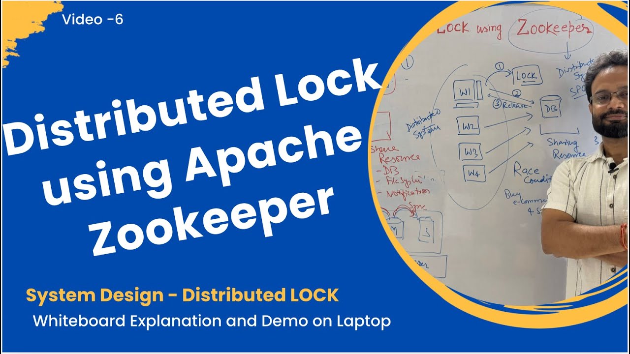 What is Distributed Lock | Concurrency Control | Implemented by Zookeeper | 6
