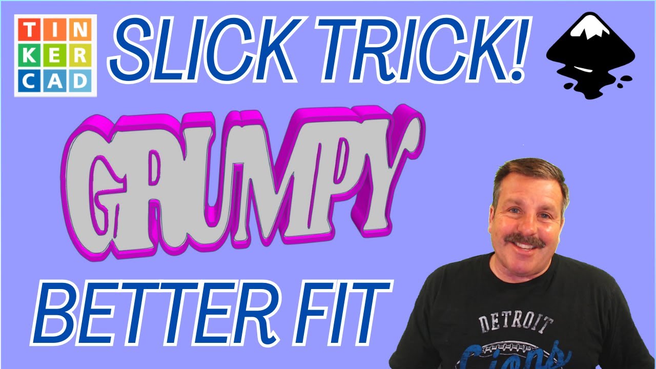Slick Trick Better Fit Tinkercad & Inkscape LED Signs for Beginners