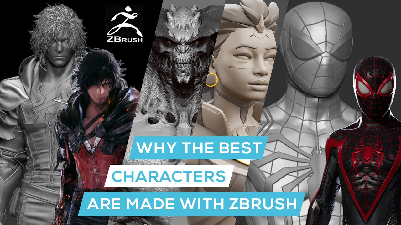 Why the Best Characters in the World are Made with ZBrush