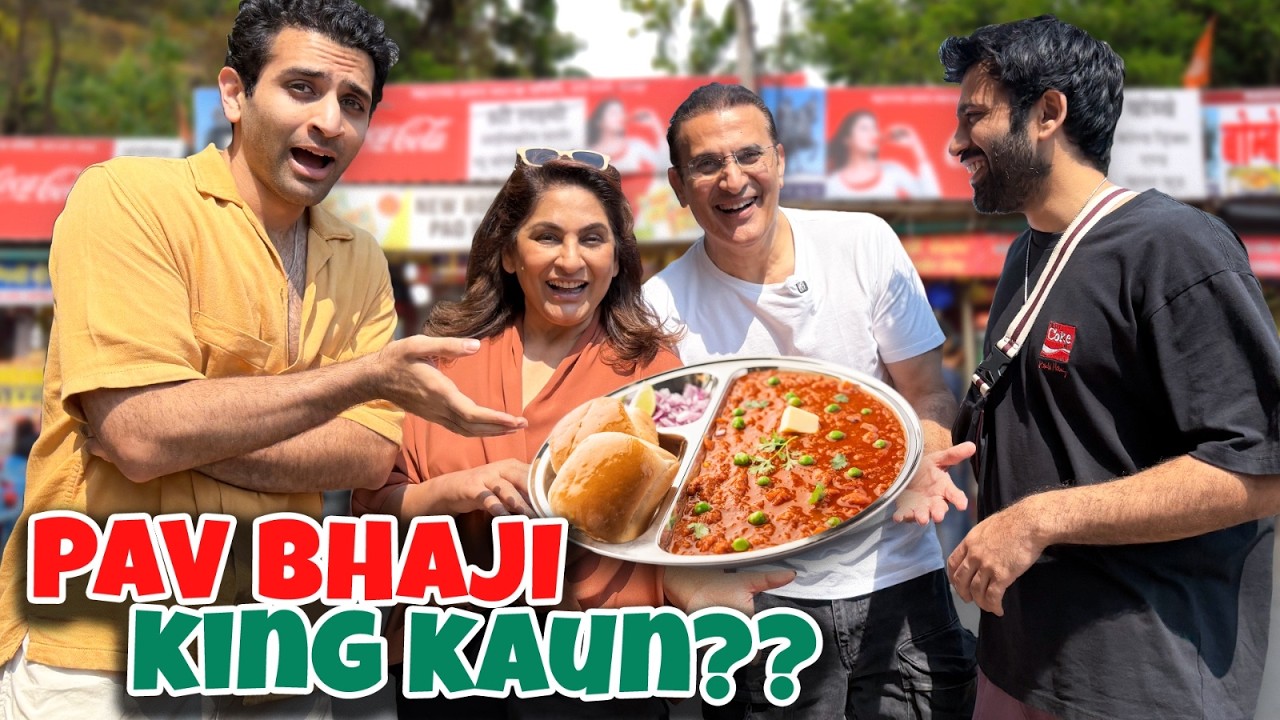 Mumbai's Best Pav Bhaji Contest with AAAP Ka Parivaar! @ArchanaPuranSingh_Official