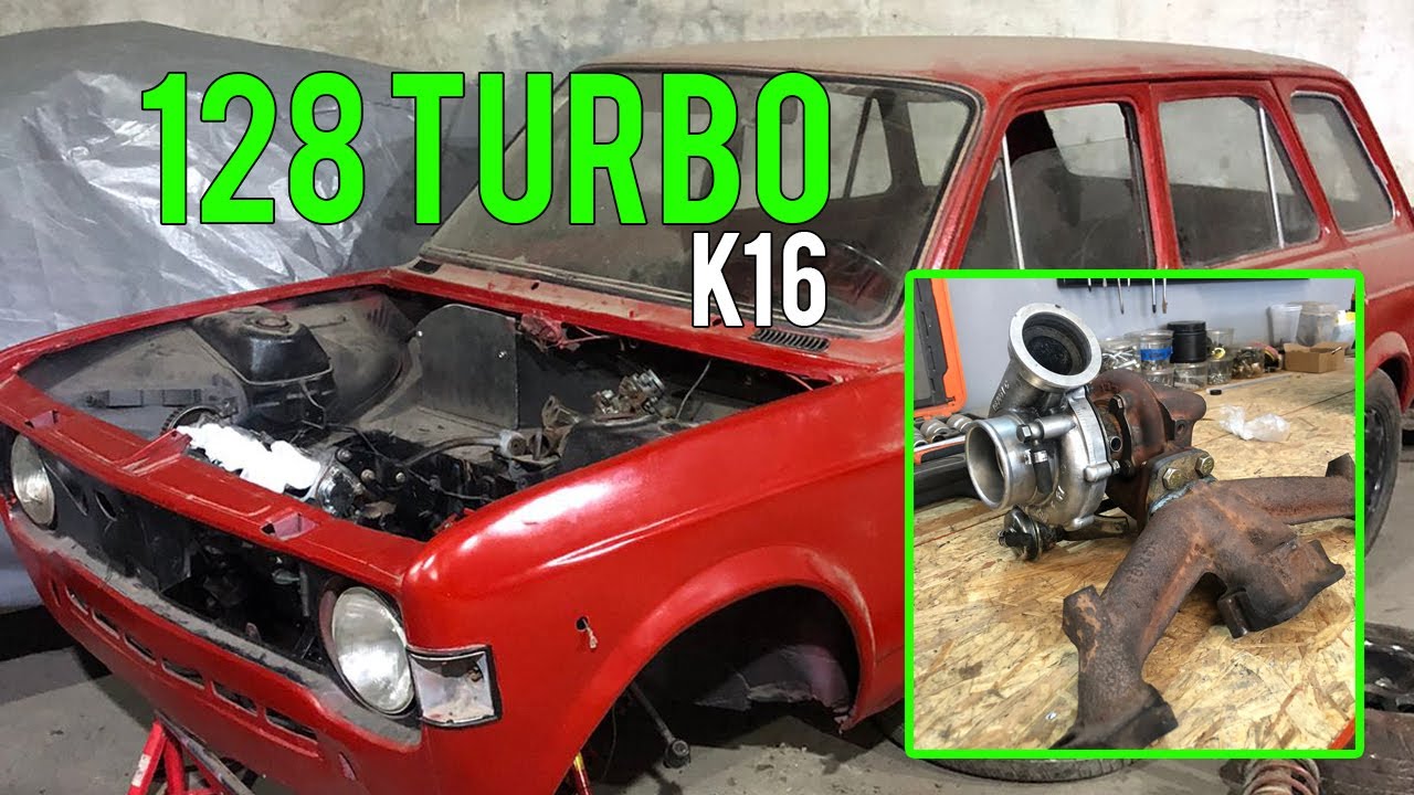 FIAT 128 TURBO | MULTIPLE DE ESCAPE Y POSICION DEL TURBO