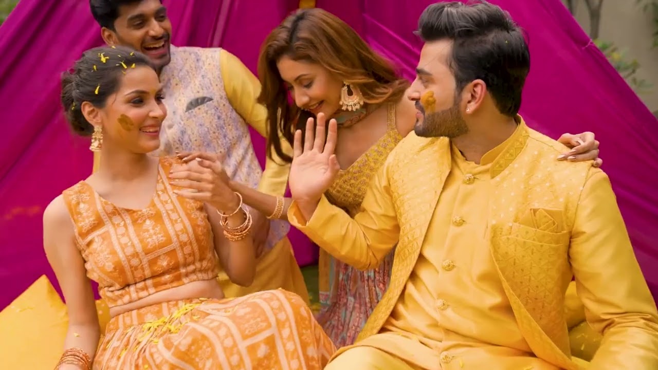 Drenched in Love, Laughter and Turmeric - Haldi shenanigans with PAREHA!