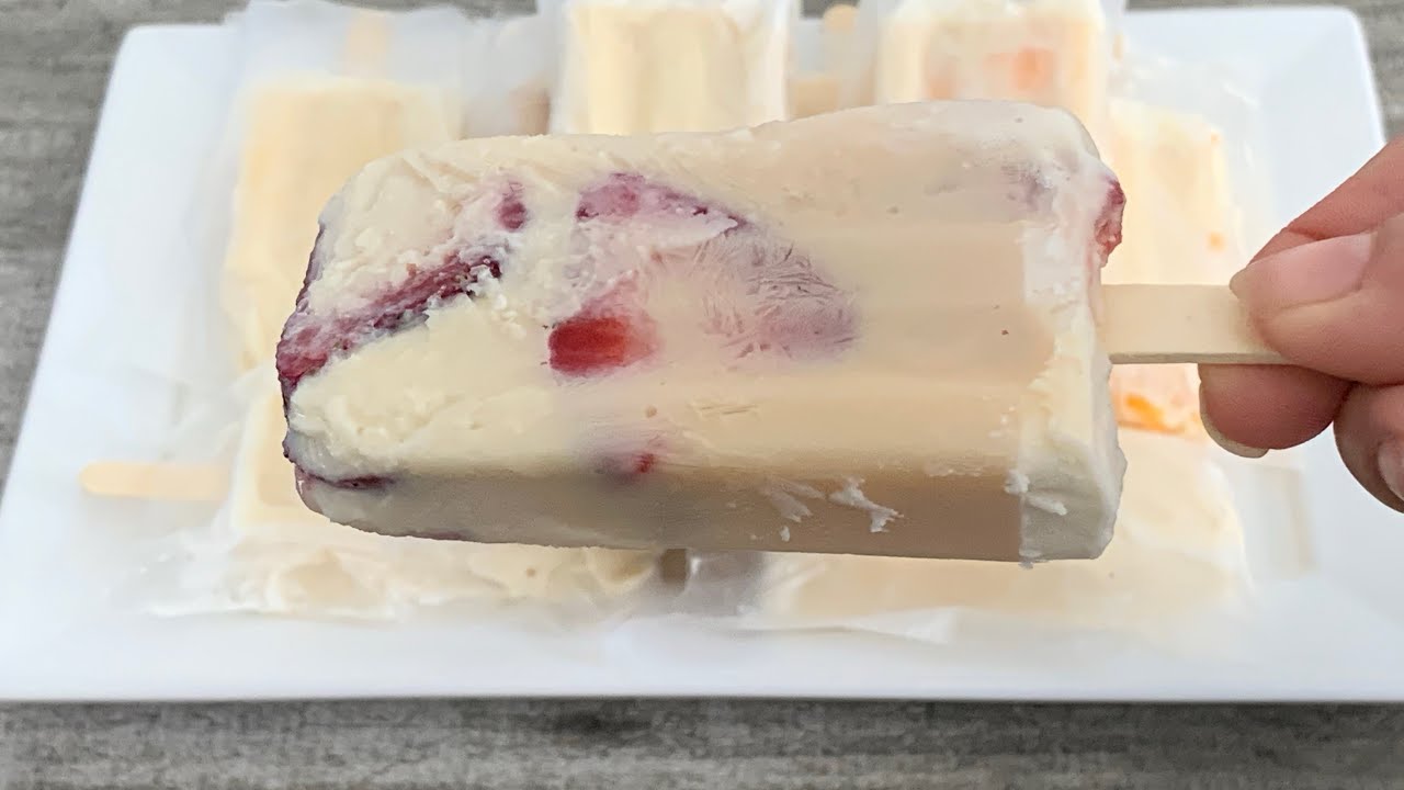 Paletas de queso crema Philadelphia