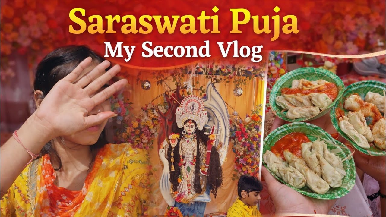 my second vlog ❤️ Sawarsati puja day