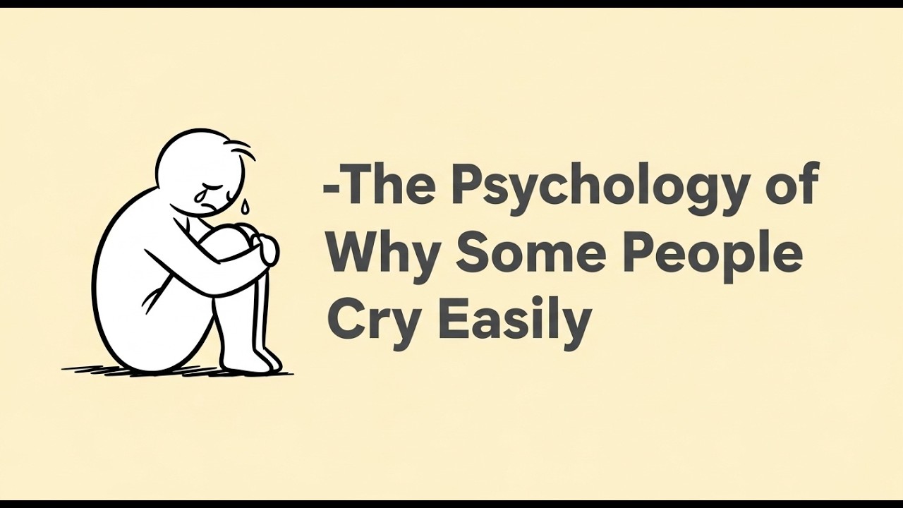 The Psychology of Why Some People Cry Easily