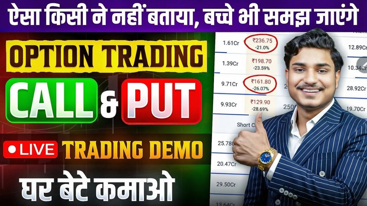Option Trading Kaise Karte Hain | Option Trading Kaise Karen | options trading for beginners