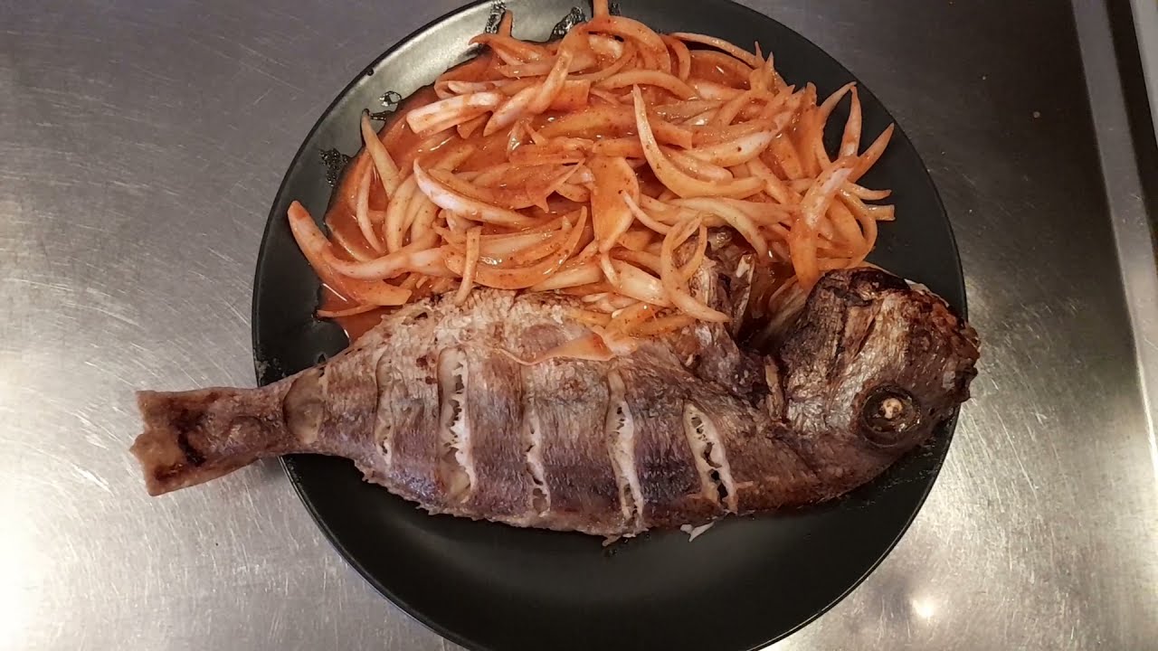 Fish Yassa ( Gambian Street food )