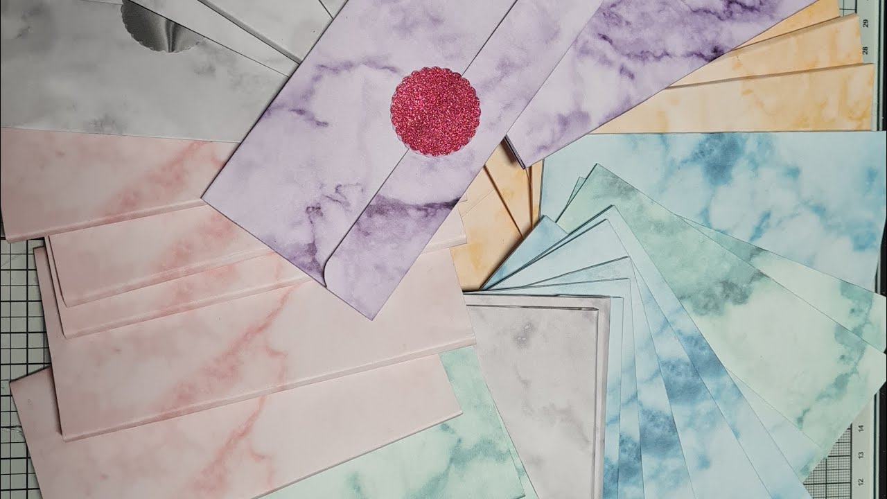 ohne punchboard tolle Umschläge gestalten