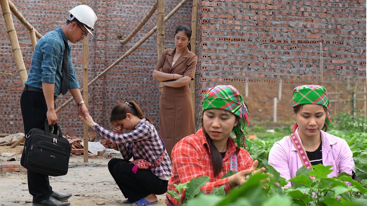 Full Video: A Sua and Ly Tu Anna Harvest Eggplant Together. Tuan's Secretary Bullies A Sua.