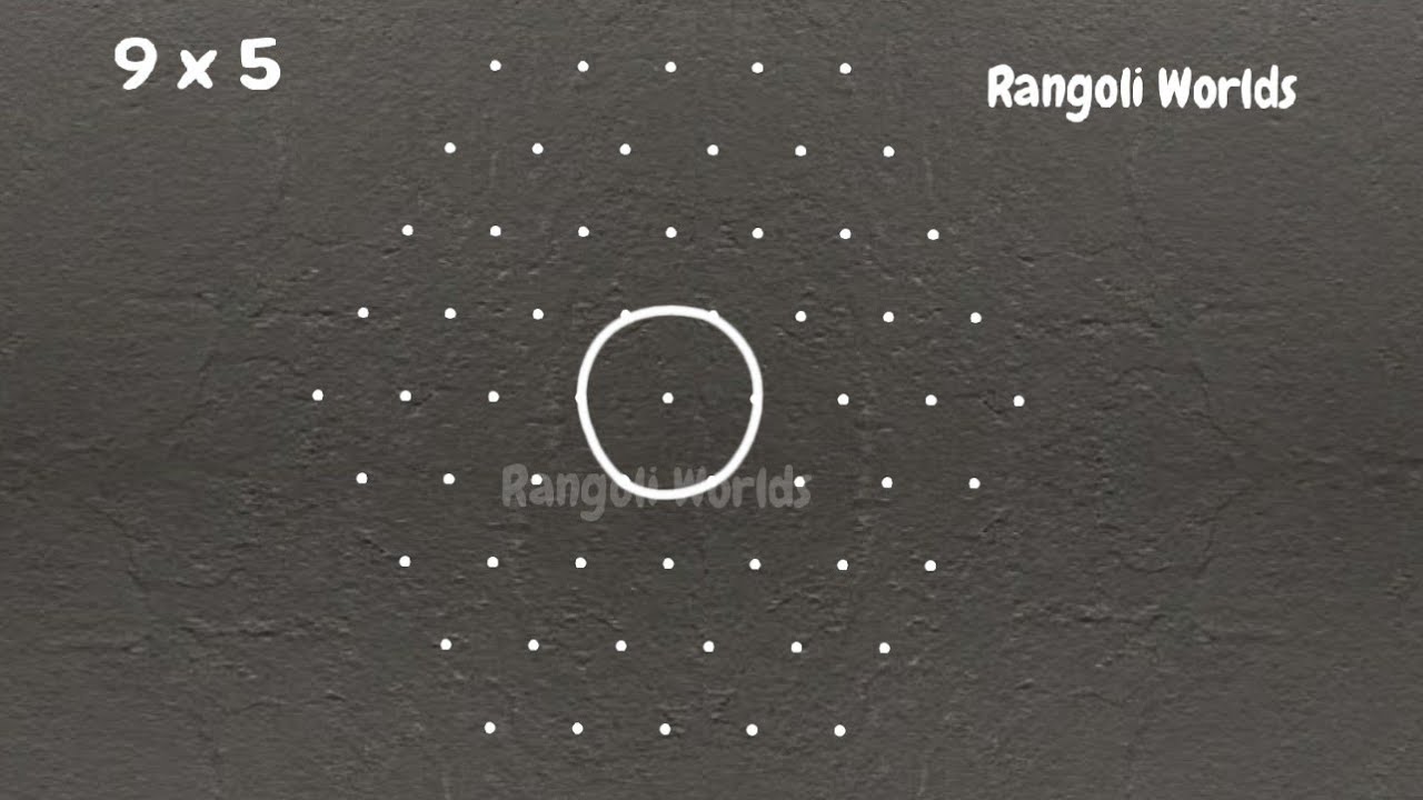 Simple rangoli🌸easy kolam🌺 daily muggulu designs🌸