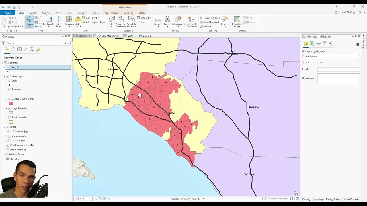 Definition Query ArcGIS Pro. Filter your Feature Class by default using Definition  Query.