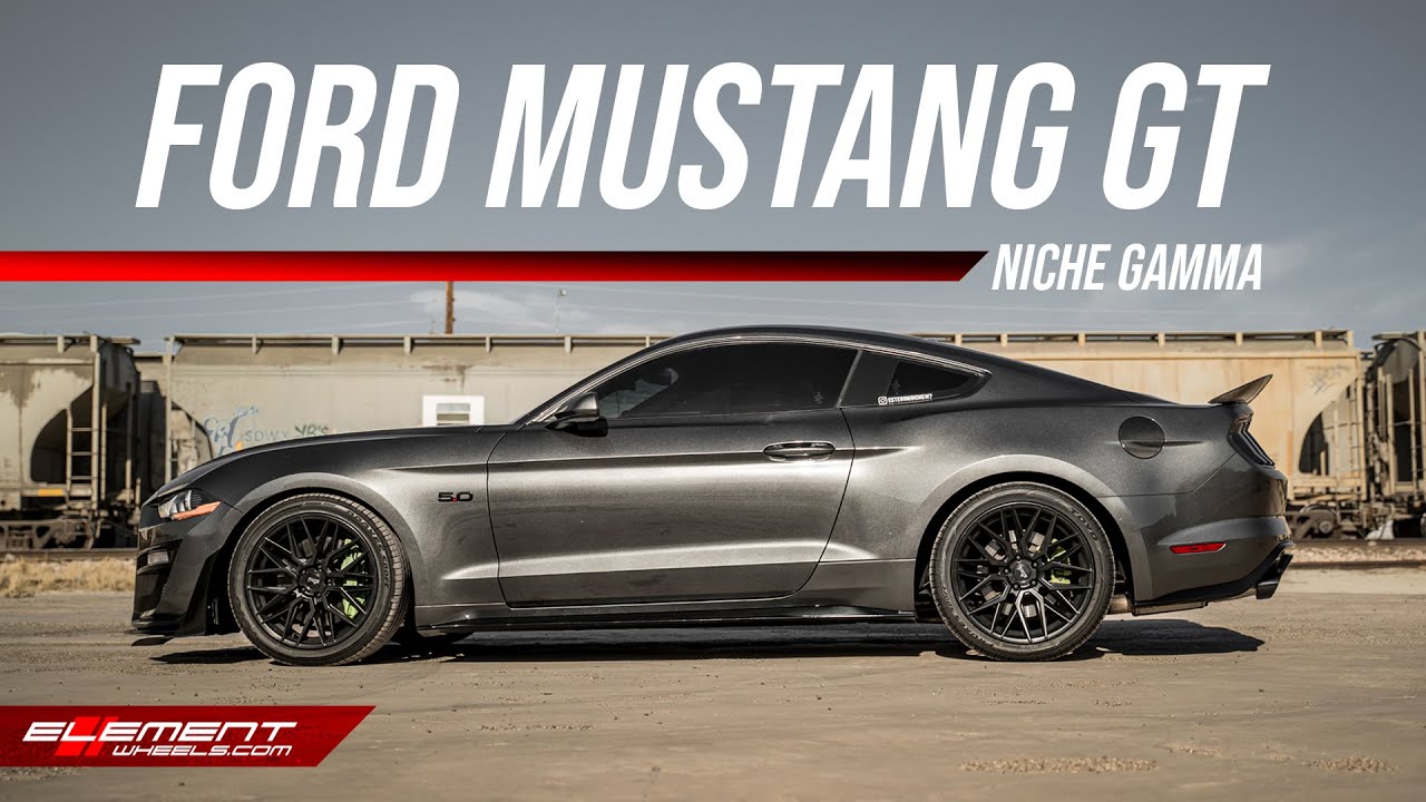 Element Wheels // Mustang GT on Niche Gamma