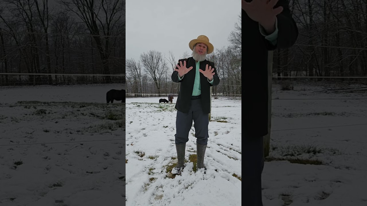 Jacob the Amish Weatherman is BACK!