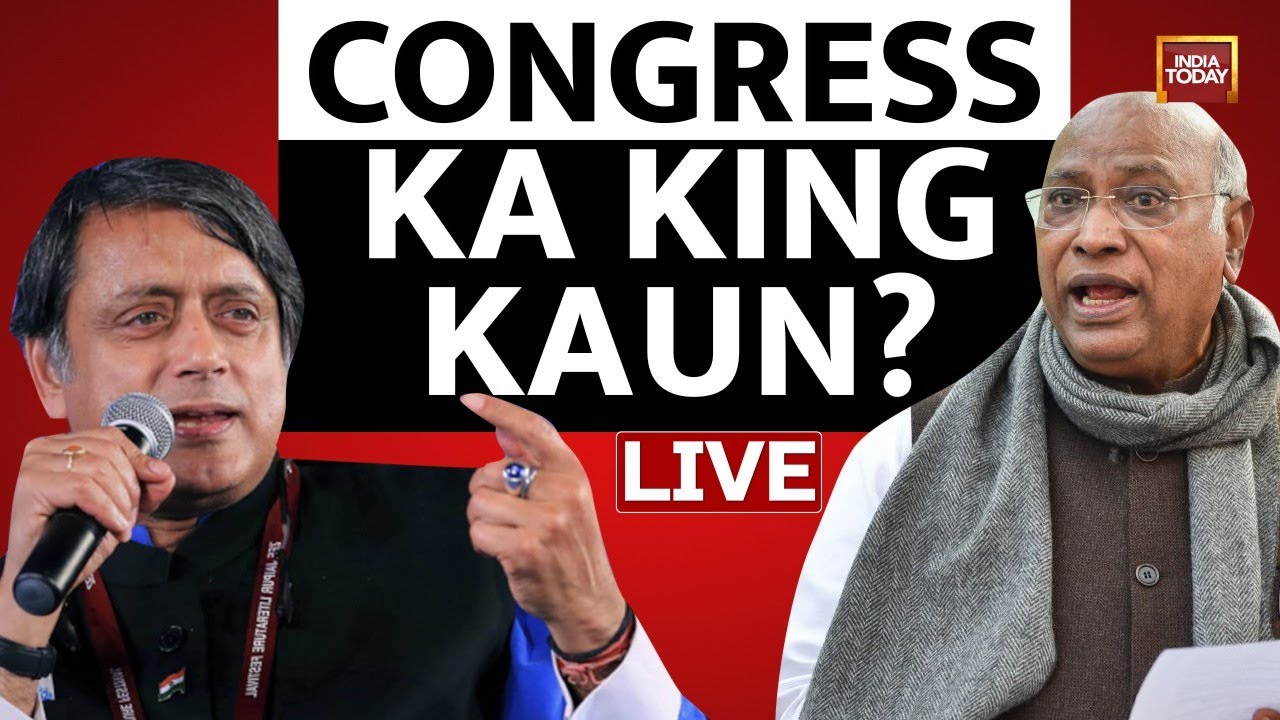 Congress President Election LIVE Updates: Who Will Be Next President?