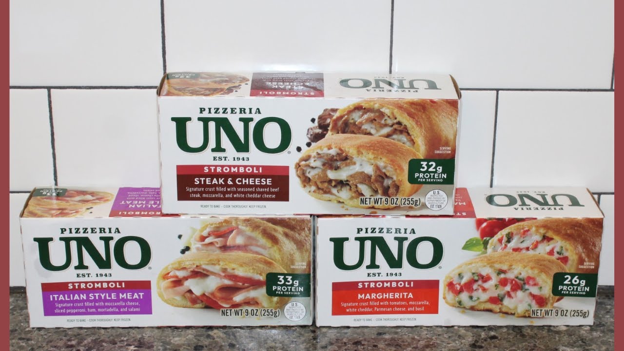 Pizzeria UNO Stromboli: Steak & Cheese, Italian Style Meat and Margherita Review