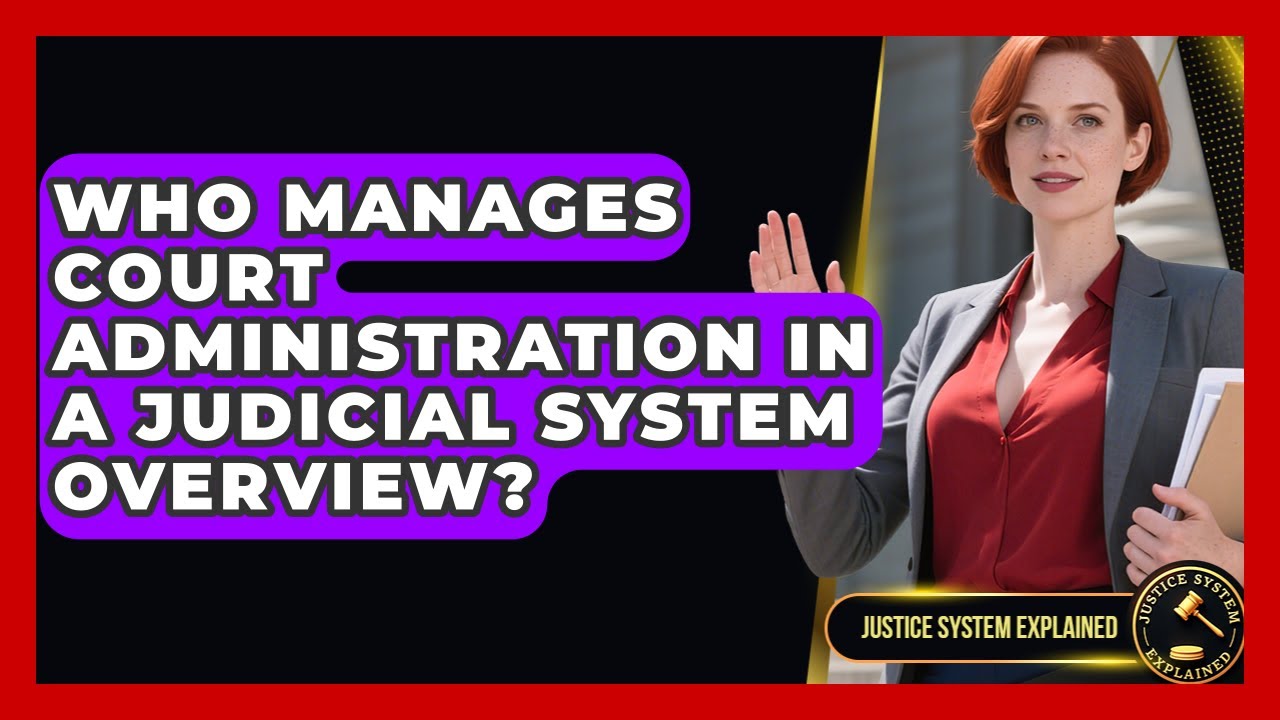 Who Manages Court Administration in a Judicial System Overview? - Justice System Explained