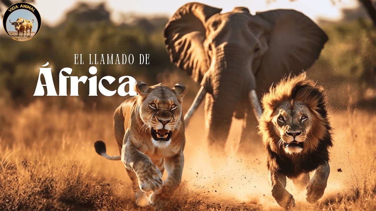 &Aacute;frica Salvaje &ndash; El Llamado de la Vida en la Sabana #animalessalvajes | Vida Animal TV
