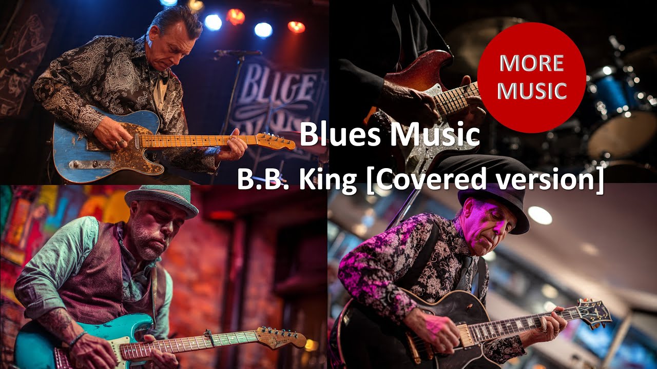 B.B. King blues [Covered version], to heal your blues soul #music #uk #blues #usa #shorts #all #ai