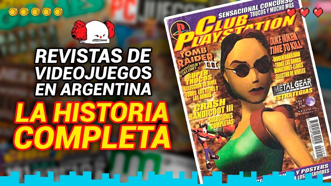 Revistas de VIDEOJUEGOS en ARGENTINA