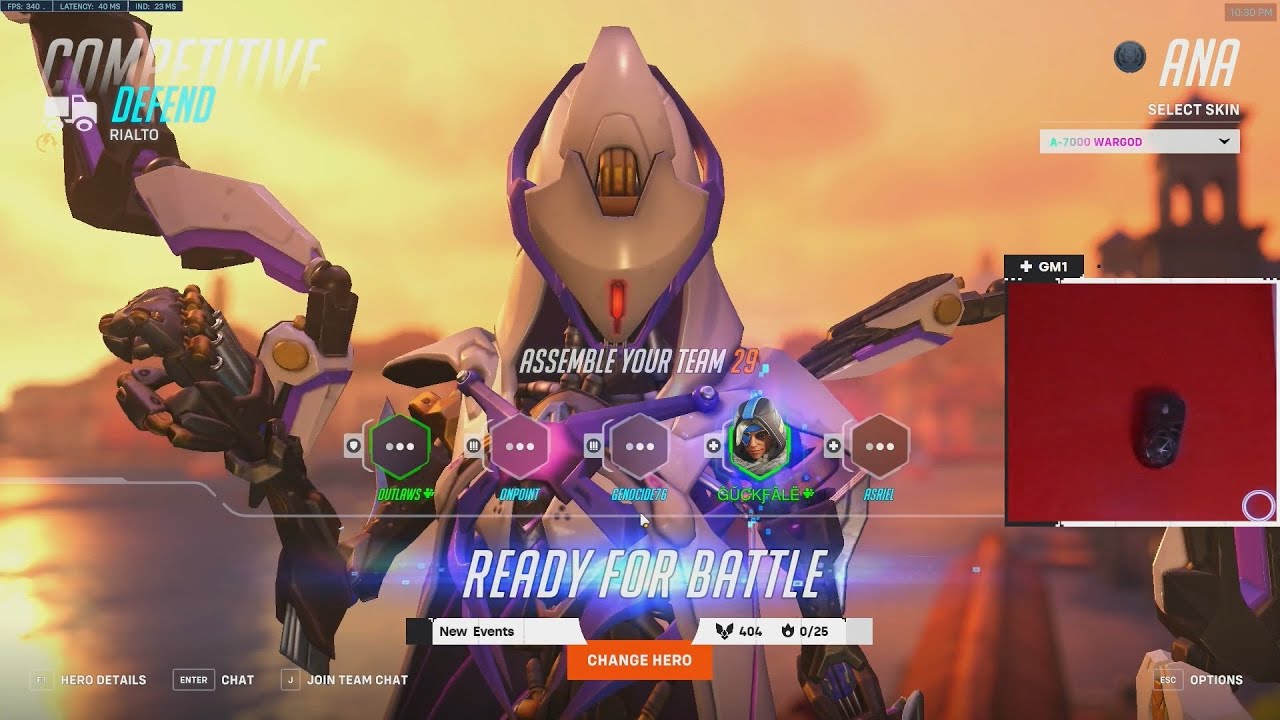 27K HEALS! Ana new Mythic Skin in Overwatch 2! GALE INSANE TOP 500 ANA Season 6 Gameplay