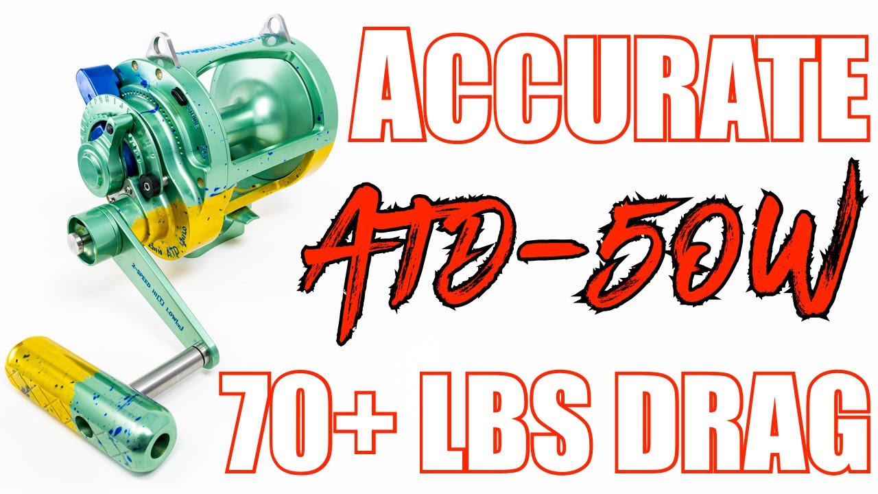 Обзор катушки Accurate ATD-50W Platinum с 2-скоростным рычажным тормозом | J&H Tackle