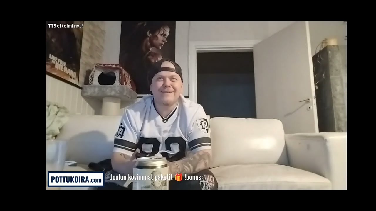 UUDEN VUODEN AATON JUHLINTAA RAKETIT, POTTUKOIRA JA MAESTRO SUOMI STREEMAUKSEN KUNINGAS NRO 1...