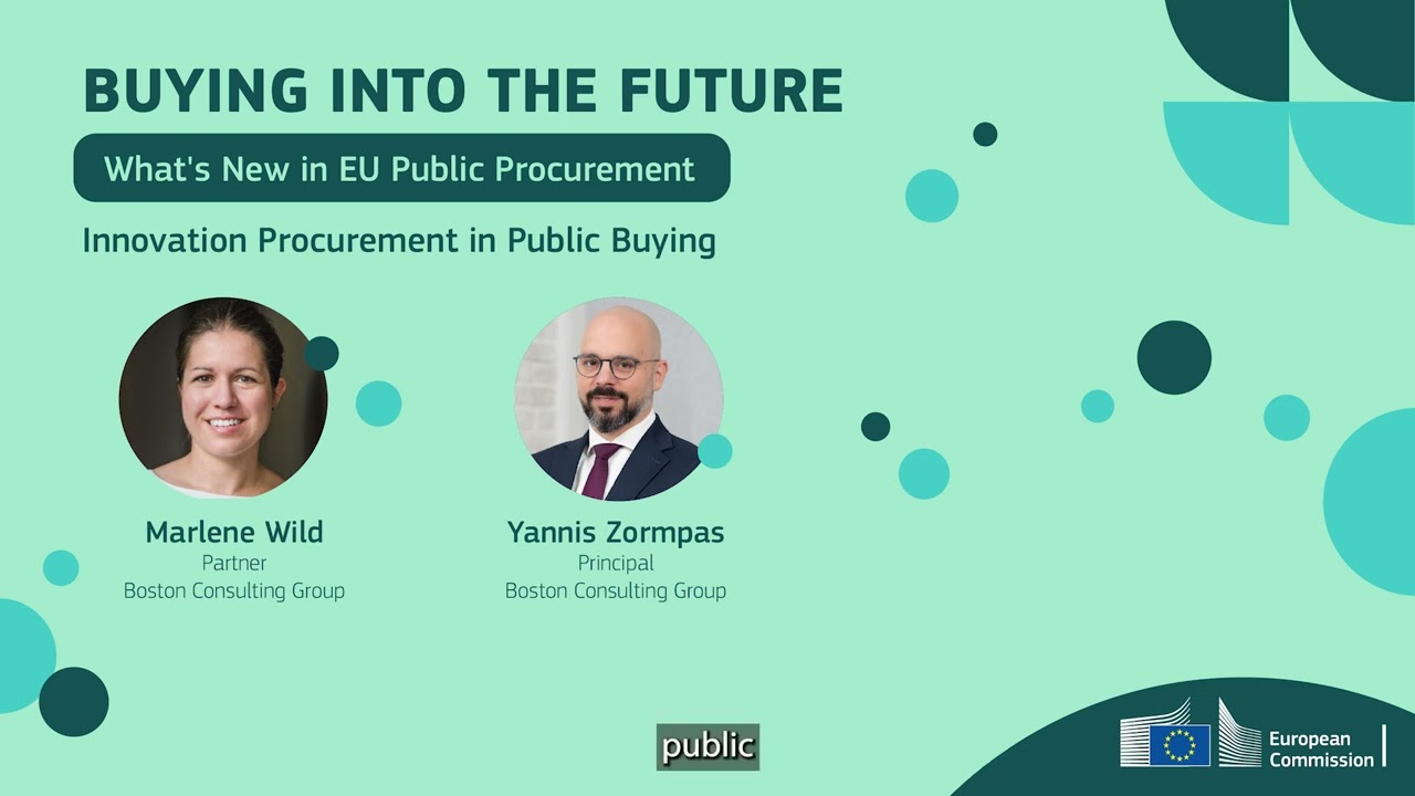 Innovation procurement in public buying