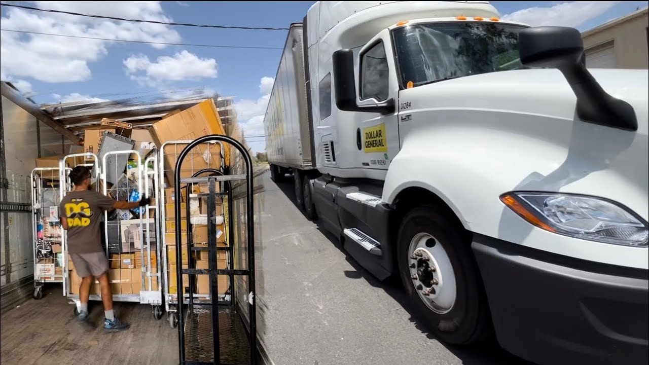 This is what it&rsquo;s like to unload at DOLLAR GENERAL (Thats Truckiinn)