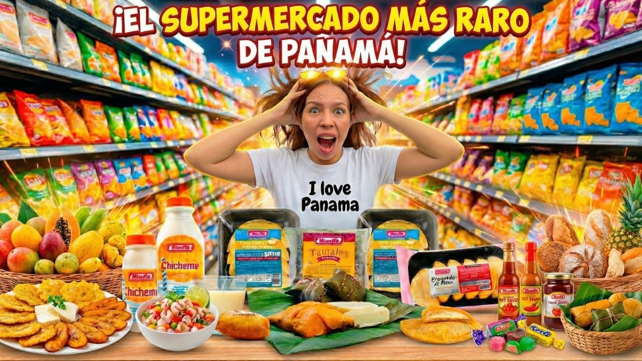 ¡Comprando en el SUPERMERCADO más LOCO de PANAMÁ!