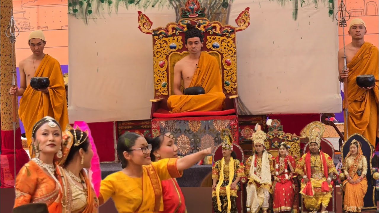 Gautama Buddha Life’s Journey Performed by Nepal Lhamo Association❤️❤️👨‍👩‍👦🥰🥰