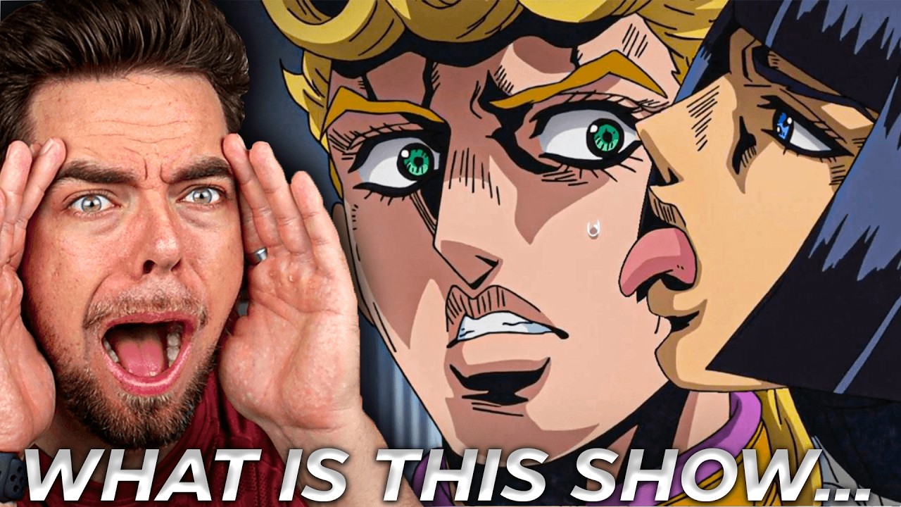 I Watched ONLY 1 Second from EVERY Episode of JoJo's Bizarre Adventure REACTION