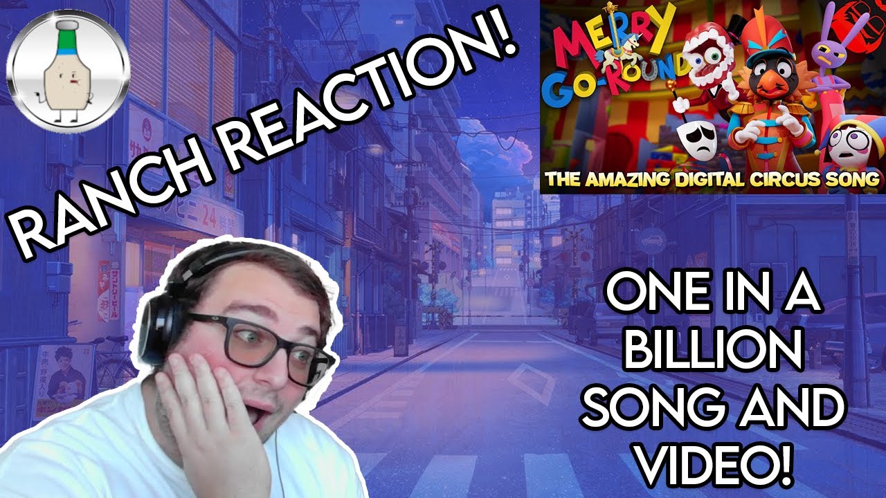 THE MERRY-GO-ROUND | The Amazing Digital Circus Song! ENDING A Ranch Reaction