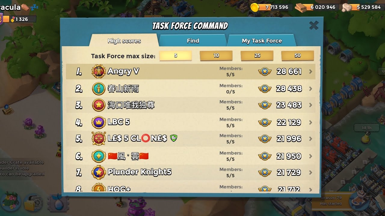Boom Beach - Angry V - 5 man vs Duplexity #6