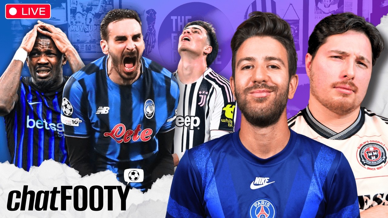 Juventus Almost Remontada, Inter Stay Frozen, Atalanta Keeping Serie A Alive | chatFOOTY💬⚽️