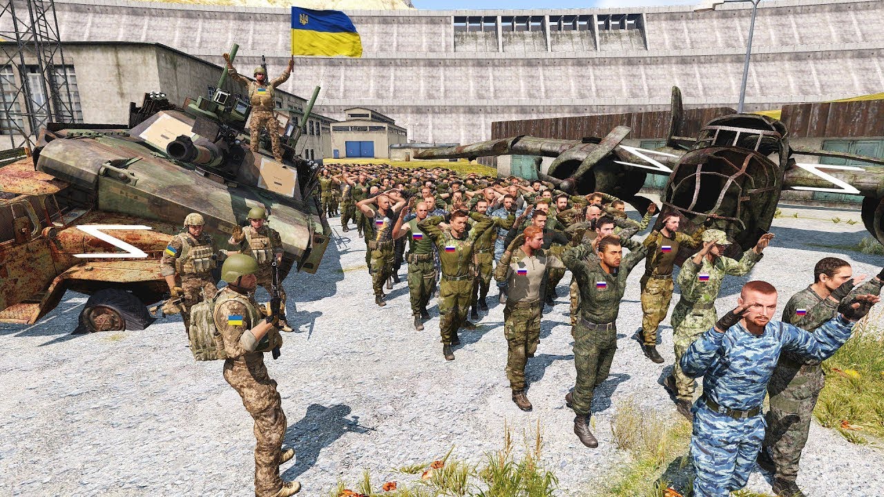 SHOCK! The Russian Masao command flees from the Crimea, leaving all the equipment behind.