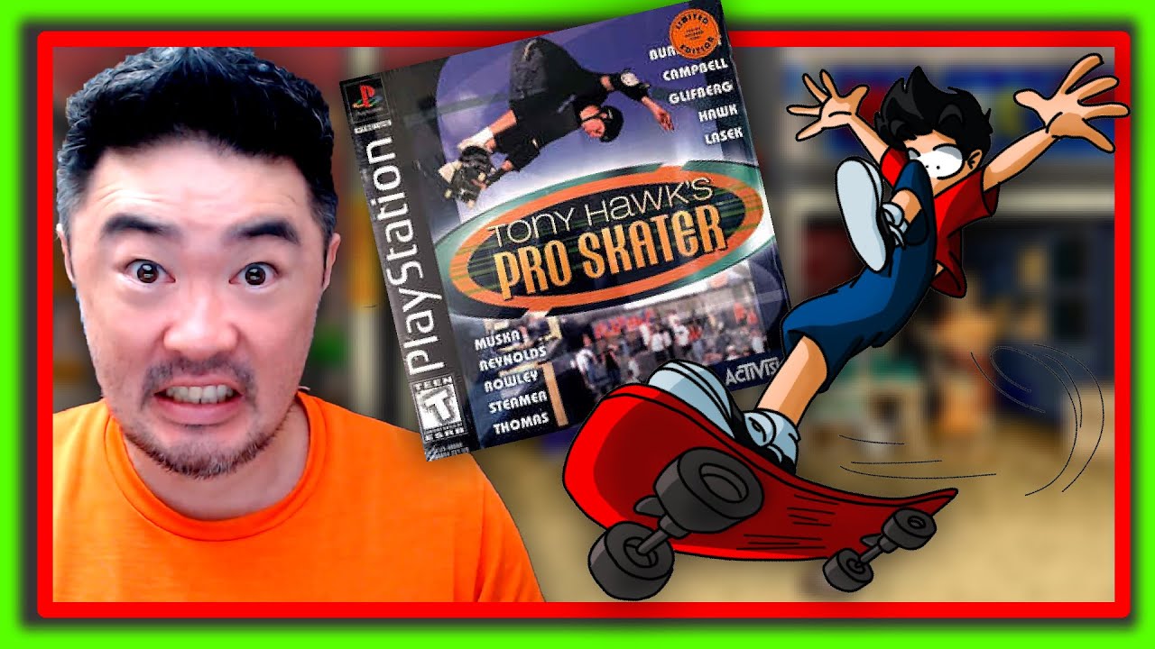 A EVOLUÇÃO DA FRANQUIA TONY HAWK PRO SKATER