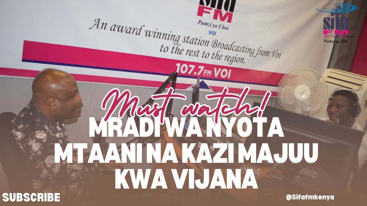 MRADI WA NYOTA MTAANI NA KAZI MAJUU KWA VIJANA