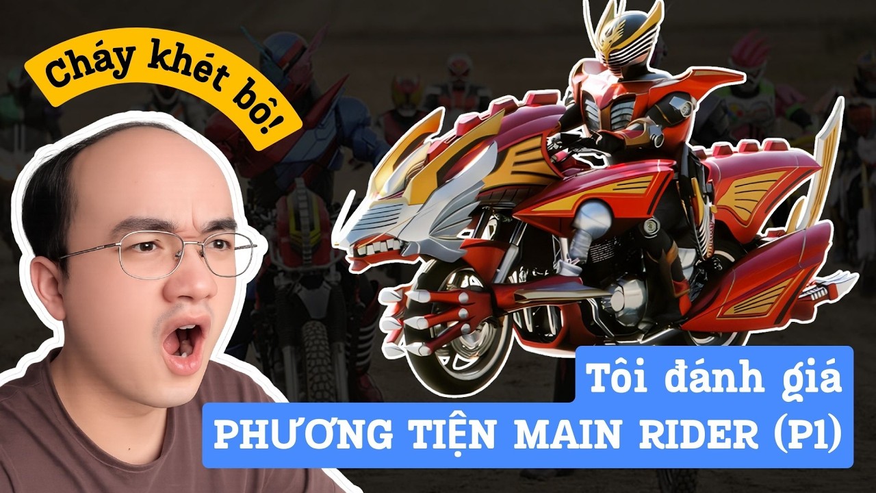 TÔI XẾP HẠNG MỘT SỐ PHƯƠNG TIỆN MAIN RIDER TỪ KUUGA - ZEZTZ (P1) | NASN