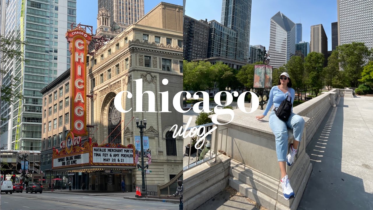 First time in Chicago / places I visited + blick art materials / artist travel vlog