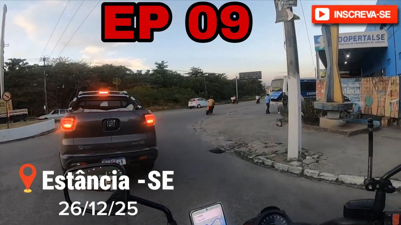 EP 09 De Feira de Santana-BA a Aracajú-SE Kawasaki Vulcan 650cc