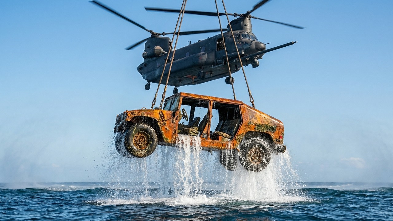 Unbelievable: Restoring a Humvee Found at the Bottom of the Ocean Humvee Restoration Hmmwv Rebuild