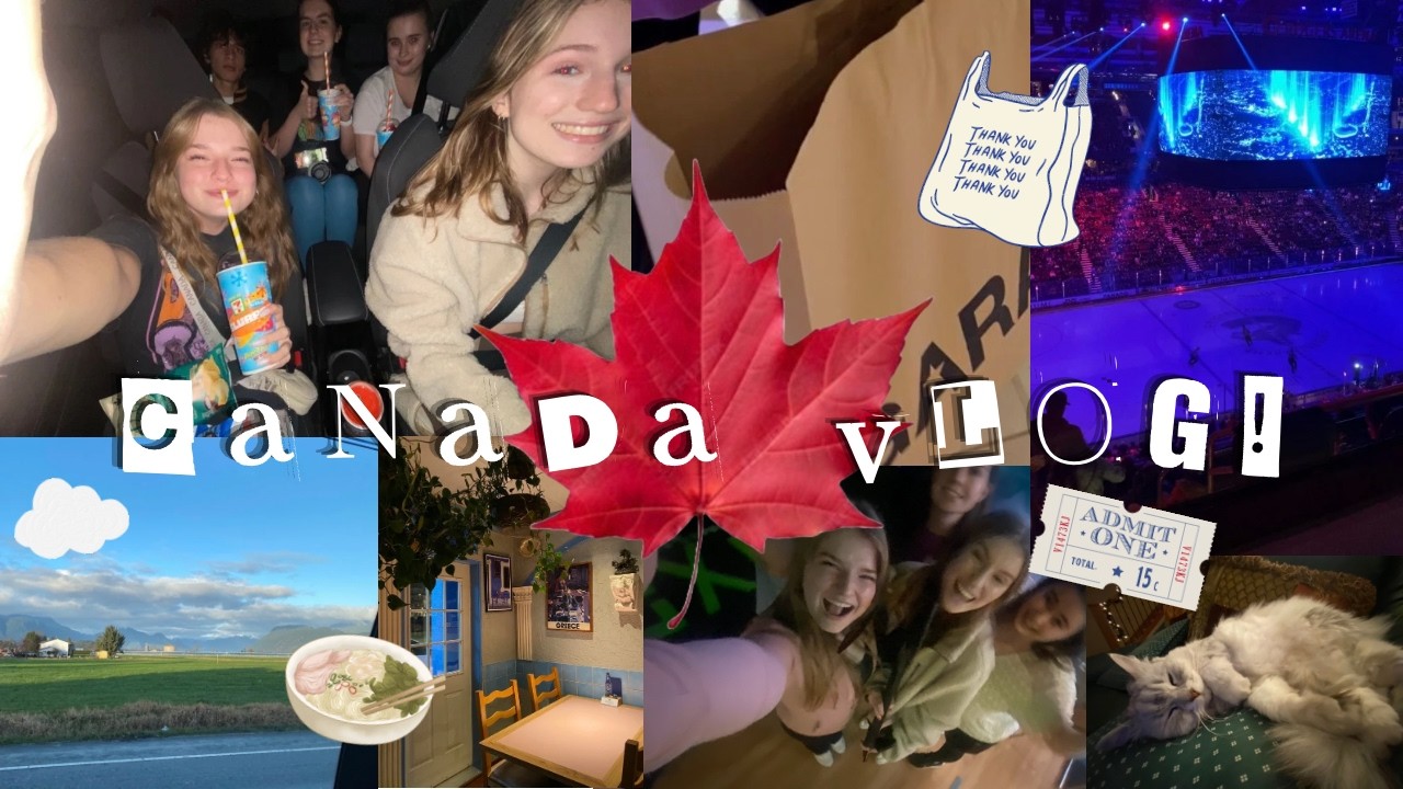 CANADA VLOG!!🍁shopping, christmas haul, family, baking, and more!!