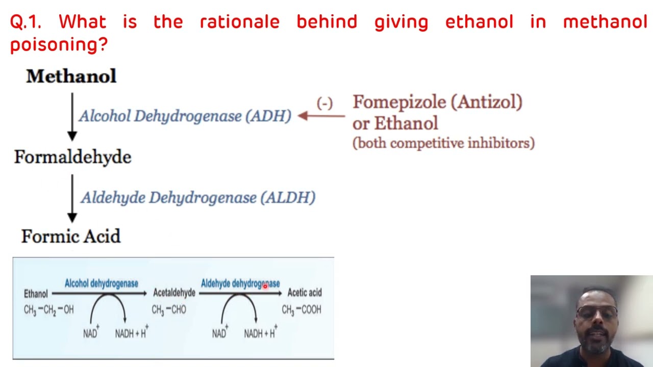 Methanol Poisoning Case Study || Methanol Toxicity || Biochemistry Case Study
