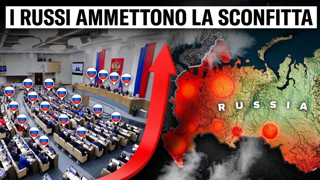 L'Ucraina fa un colpo ENORME... perfino il Cremlino ammette che la guerra &egrave; persa!