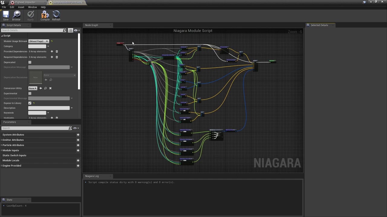 Houdini to Niagara | Pt3 | Impact Data