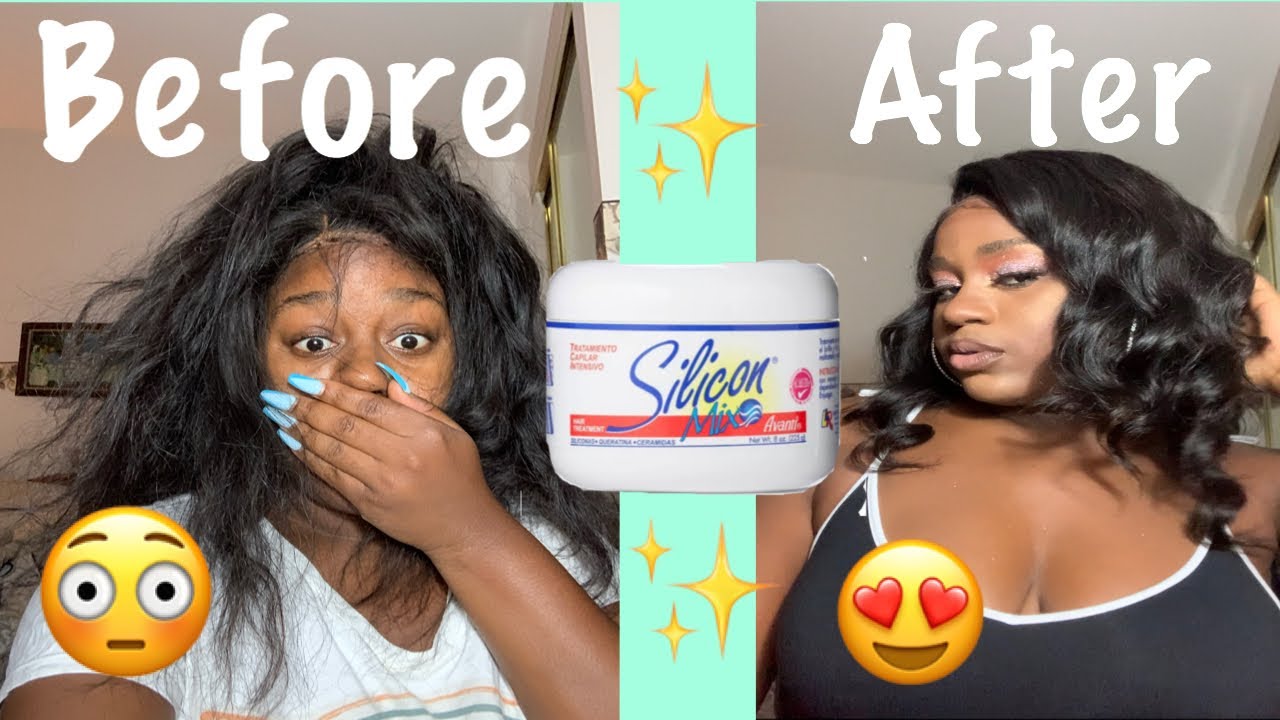 HOW TO RESTORE YOUR DAMAGED WIG | SILICON MIX METHOD