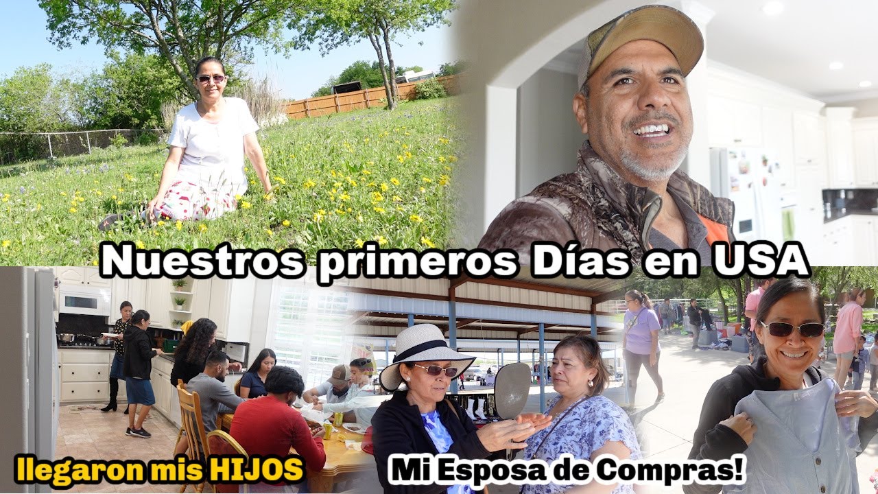 llegamos a NUESTRA CASA EN ESTADOS UNIDOS🇺🇸 | Nos Visitan Nuestros Hijos