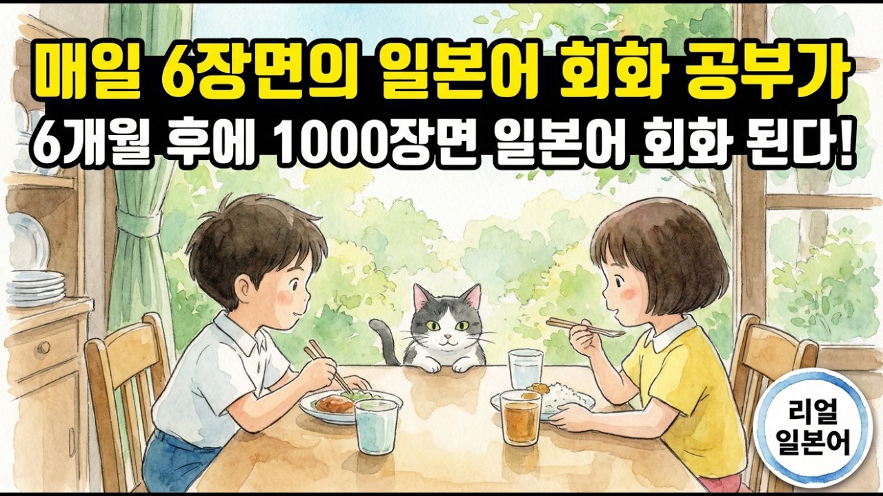 세상에서 하나뿐인 매일 6장면 일본어 회화 - No.010