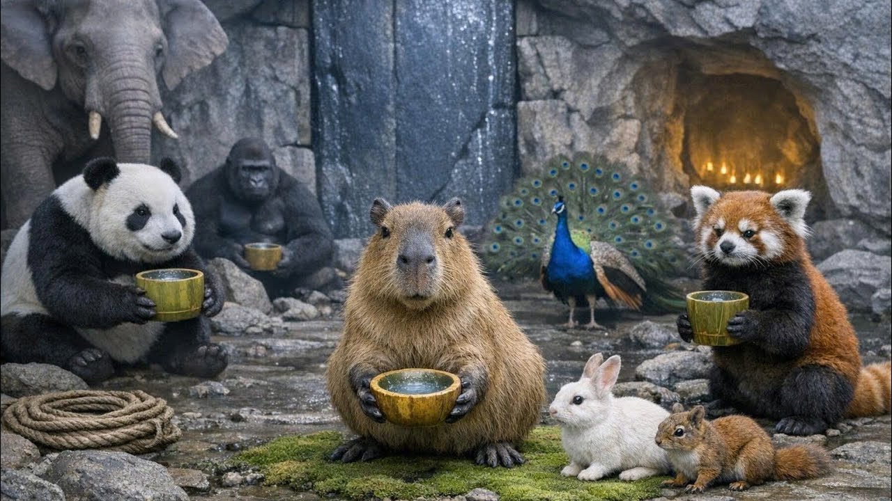 Wildfire Destroys Everything &mdash; Watch Animals Rebuild Their Home Together